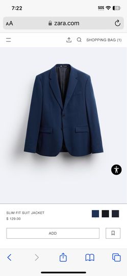 Zara Suit Jacket 40R US