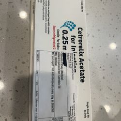 Ivf Cetrotide Ganerilix 