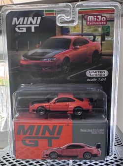 Metallic Orange Nissan Silvia S15 D-MAX mini gt