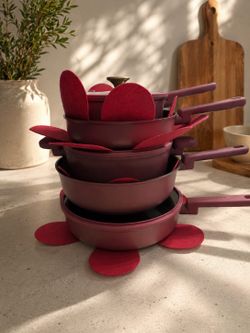 Carote NEW magenta set - 17 pcs