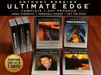 Tony Robbins Ultimate Edge – Complete CD Set + Workbook