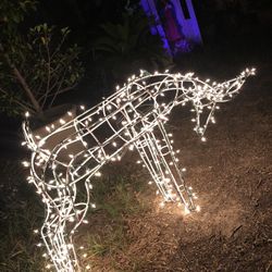 CHRISTMAS OUTDOOR DECORATIONS 60 in Wall x 30 in Tall