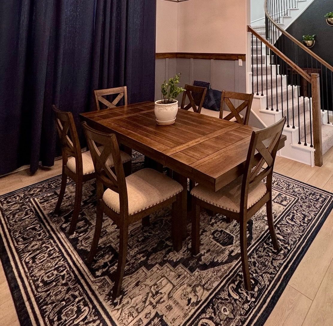 Premium Blue Area Rug – Move Out Sale
