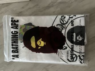 BAPE Chrome Hearts White T shirt