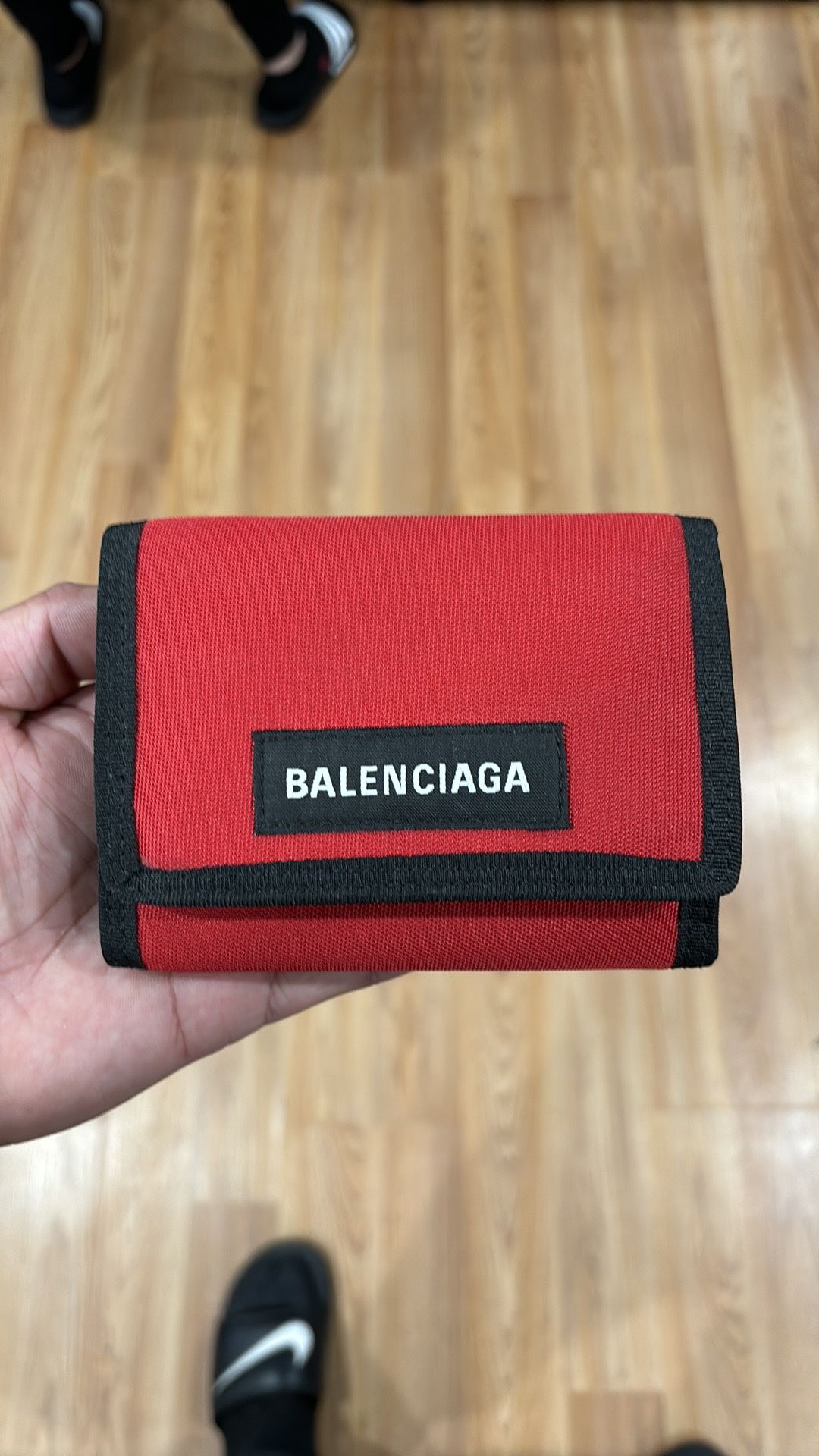 New BALENCIAGA Velcro Wallet 