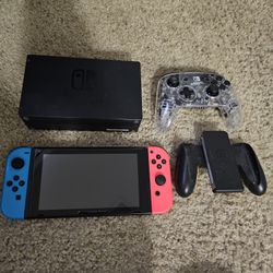 Nintendo Switch With Console