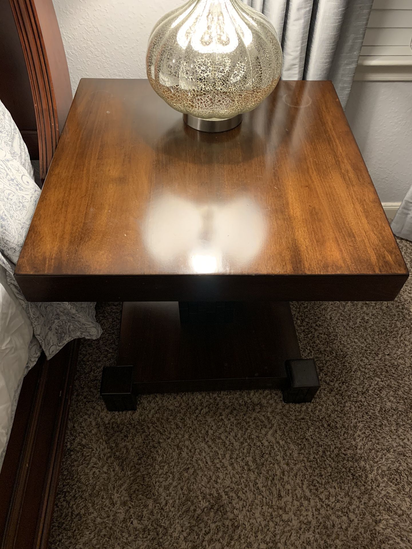 Side table wood