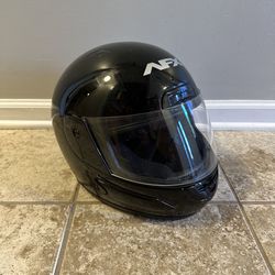 AFX FX-10 All Black Full Face Motorcycle Helmet - Size XXL