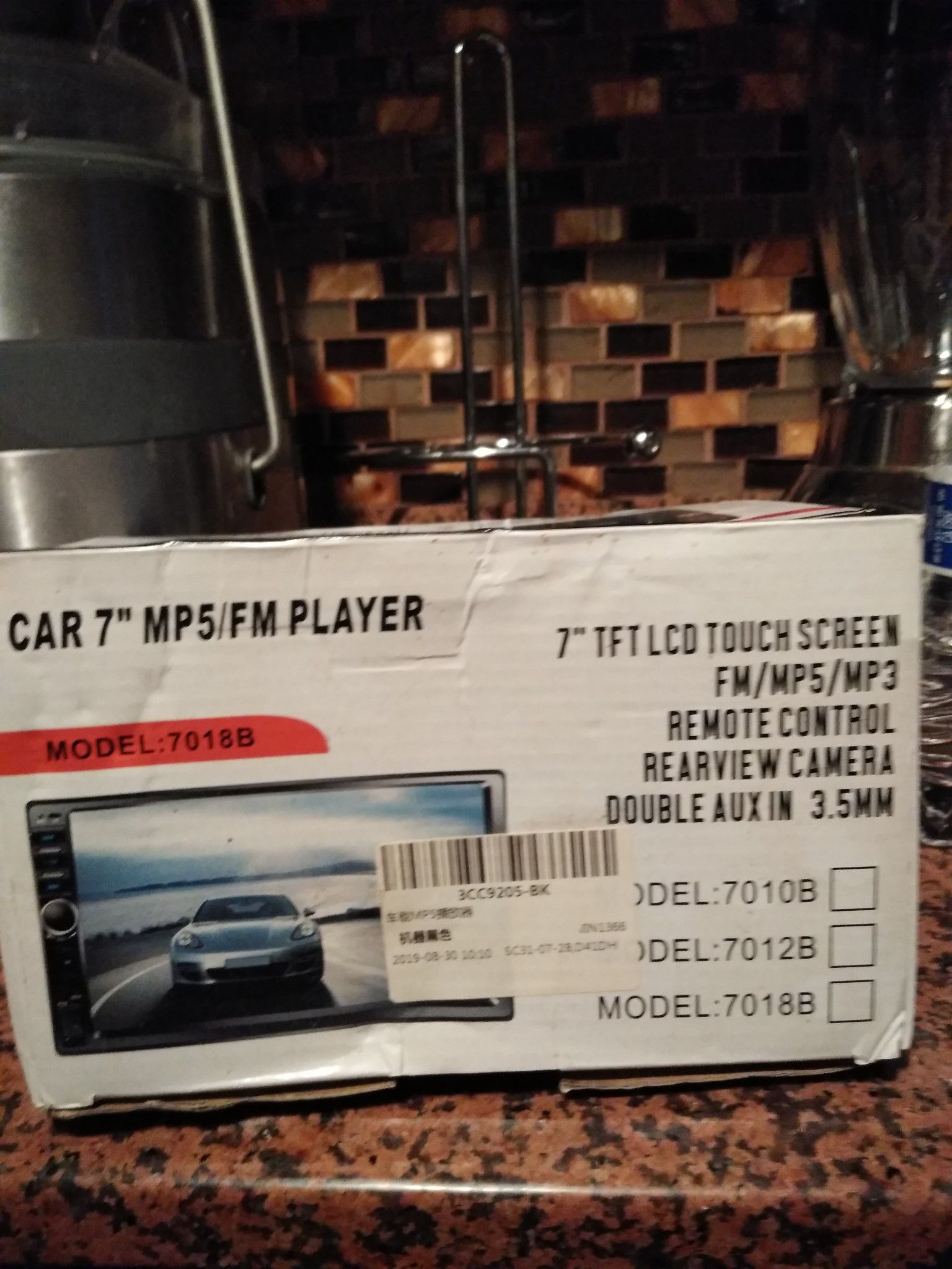Cars radio the information look the picture