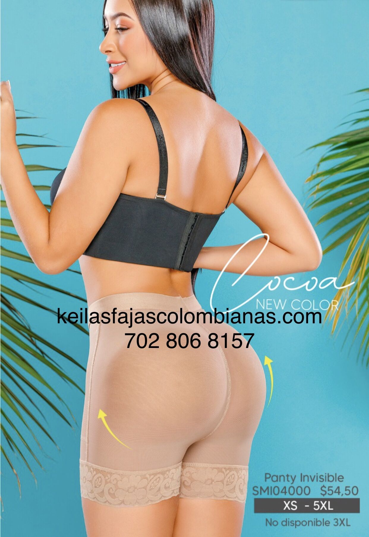 Shorts Colombianos Realza Glúteos