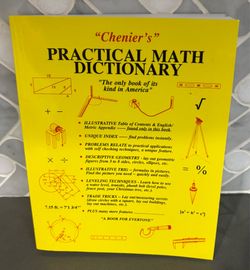 Practical math dictionary