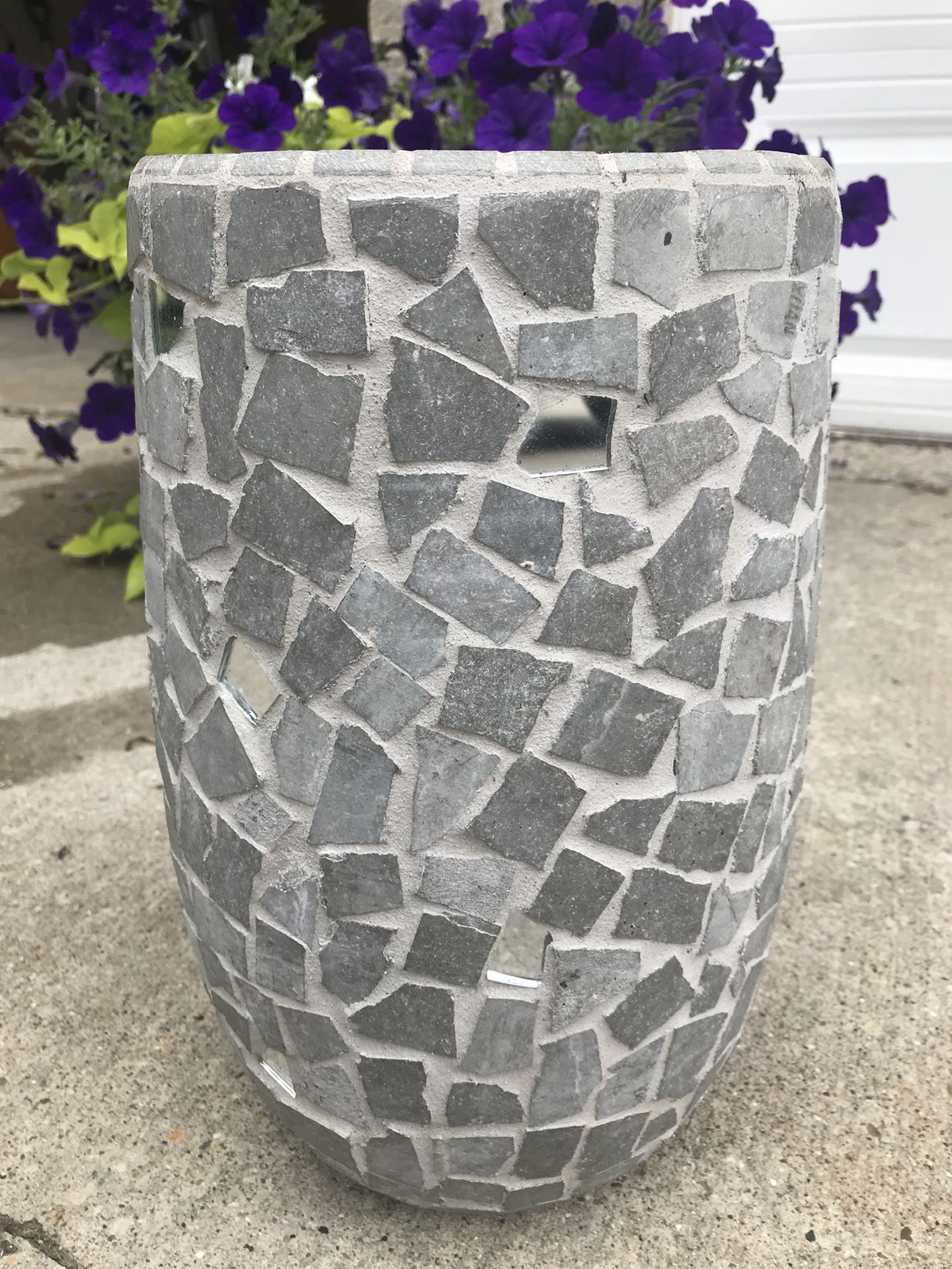 Flower Pot Outdoor Cement $10