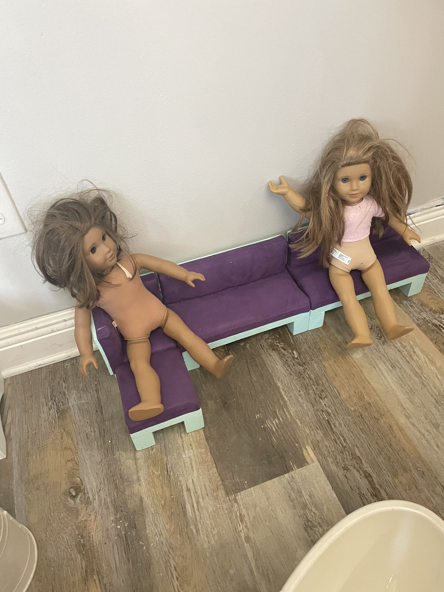 Living room furniture for an 18 inch doll or an American girl doll our journey girl doll