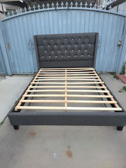 QUEEN BED FRAME -GOOD CONDITION