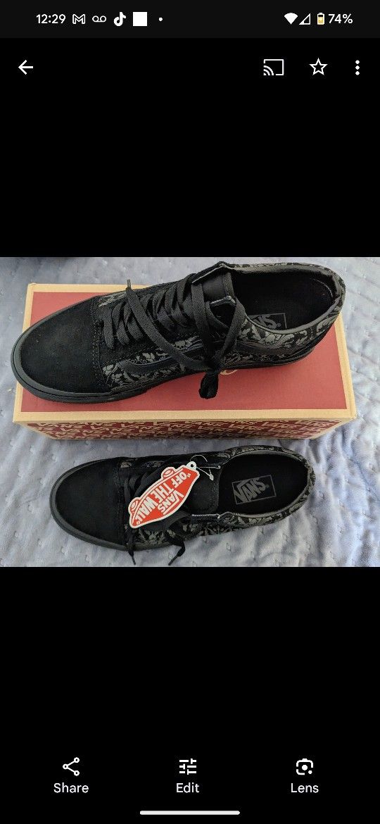 Van's Men's Size 10 Old Skool Skate Shoes**NEW!**