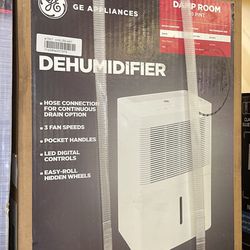 GE 30 Pint 3 Speed Dehumidifier With LED Digital Control