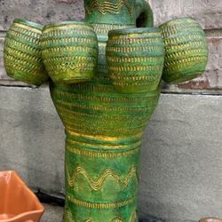 Vintage Pottery Decanter