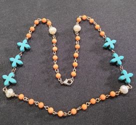 Whimsical Mix Media Necklace/Bracelet 