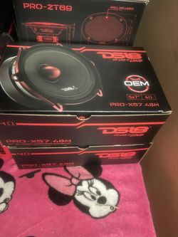 PAIR THE 6x8  SPEAKERS DS18 $100
