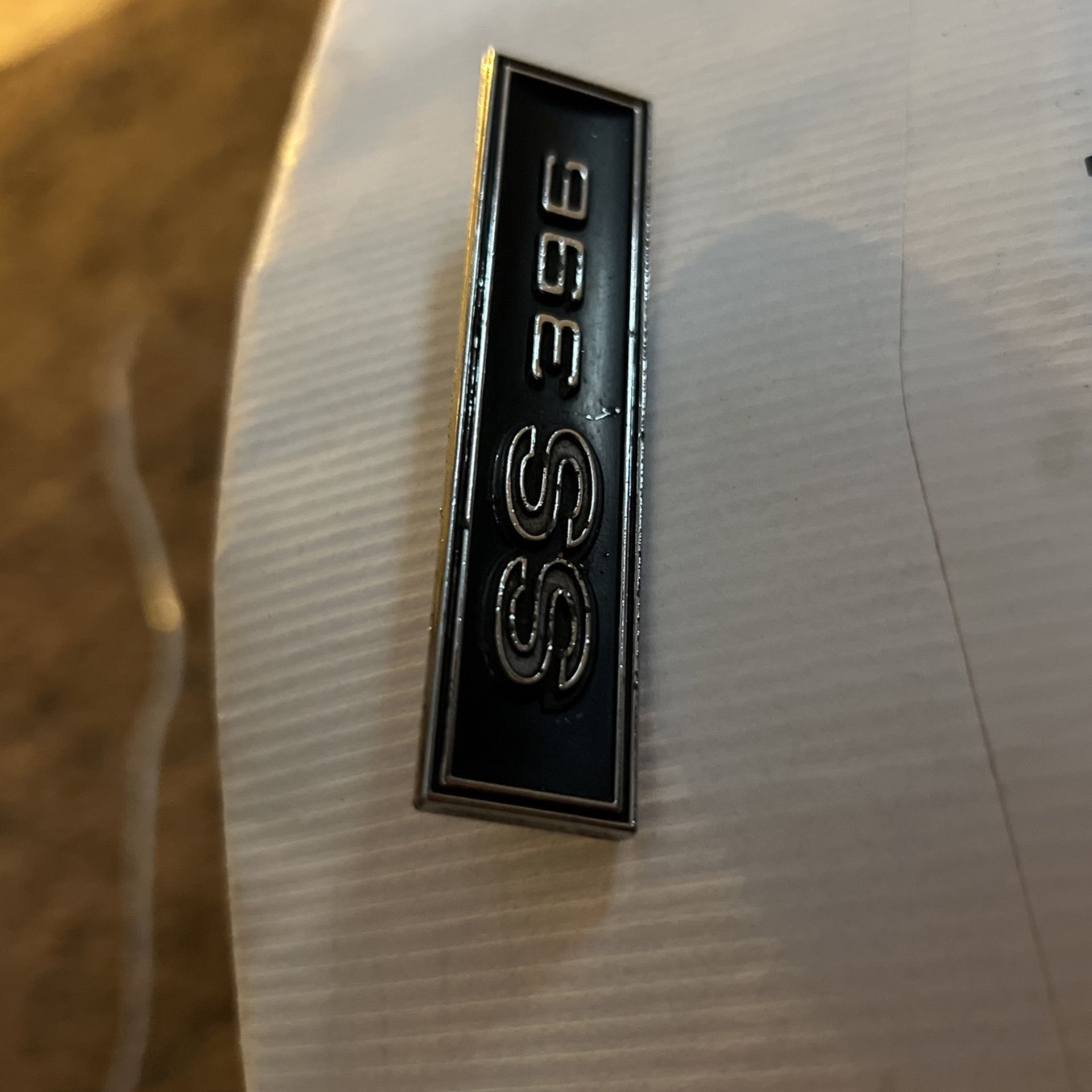 Vintage SS 396 Badge