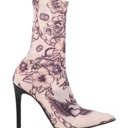 Pinko Valentine Floral Boot
