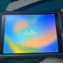 7th generation ipad Wifi only-no cellular-completely unlocked and reset Always kept in a case- Zero cracks Practically new condition  32GB