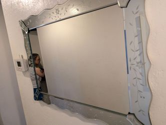 Nessane Glass mirror