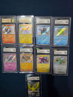 Pokemon 27 CGC 10 Slabs