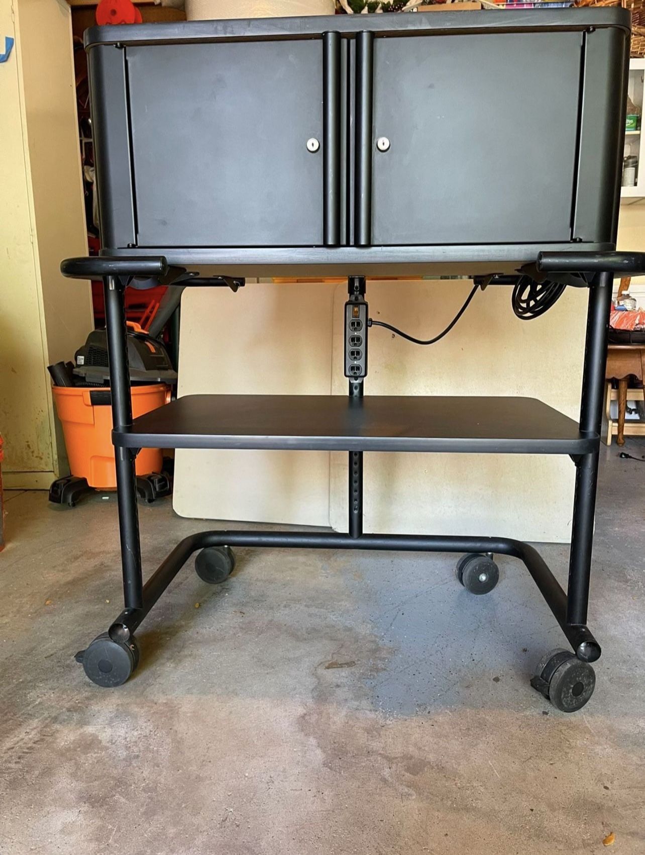 Powered Mobile Storage Cabinet