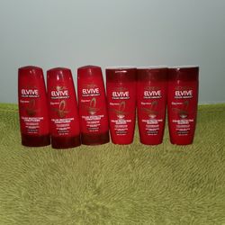 3 Conditioner/ 3 Shampoo Color Vibrancy 12.6oz Loreal Elvive