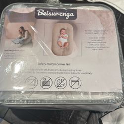 Beisurznga Feeding Pillow Snuggle Me Pillow For Baby