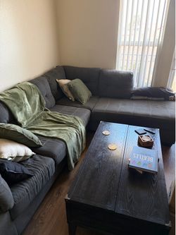 Grey sectional Couch