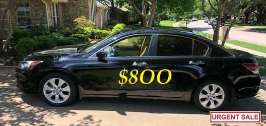 🟢💲8OO I'm selling urgent! 2OO9 Honda Accord Runs and drives great. Clean title in hand! Mechanically perfect! very strong V6🟢..,,