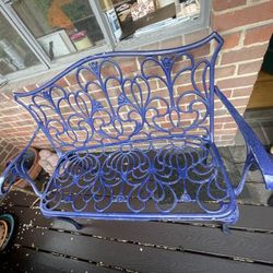 Aluminum Bench - Needs to be Painted 
