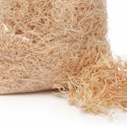 Ribbon cut 100%Natural Wood Excelsior*Gift baskets, packing, mulch  