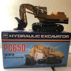 Komatsu PC650 Hydraulic Excavator Die Cast