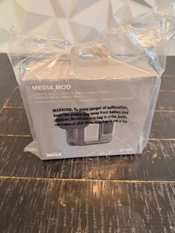 GoPro Media Mod BRAND NEW Sealed – Fits HERO9 to HERO13 Black