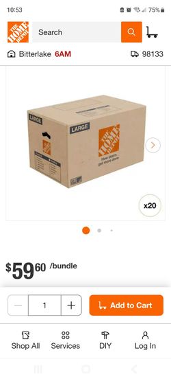 Moving boxes
