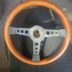 Wooden Steering Wheel
