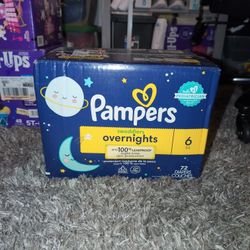 Pampers Swaddlers Overnight Size 6 72ct