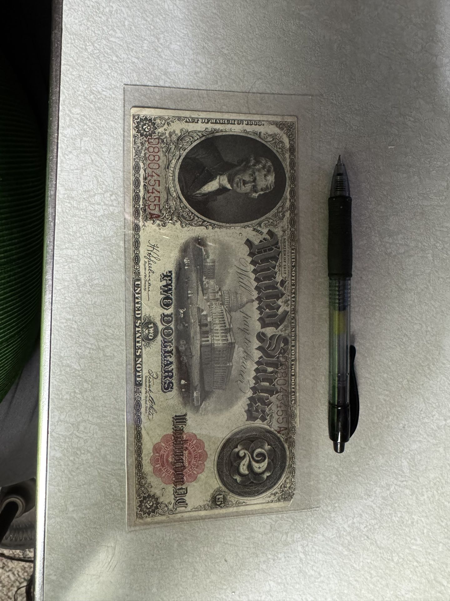 1917 $2.00 Rare Find!