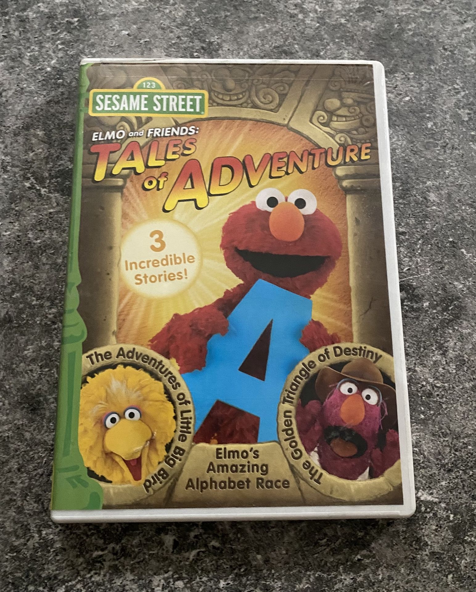 Sesame Street "Elmo and Friends Tales of Adventure" - DVD (2008)