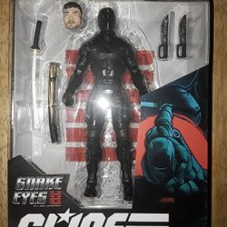GI JOE SNAKE EYES FIGURE $30