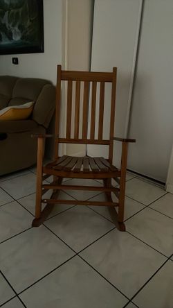 Wooden Rocking Chair