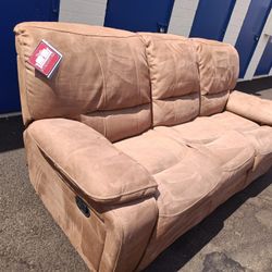 Dual Reclining Sofa FREE DELIVERY 