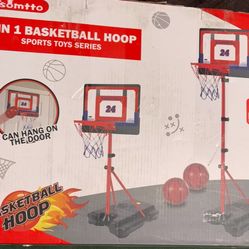 Basketball Hoop 2in 1   76 Inches
