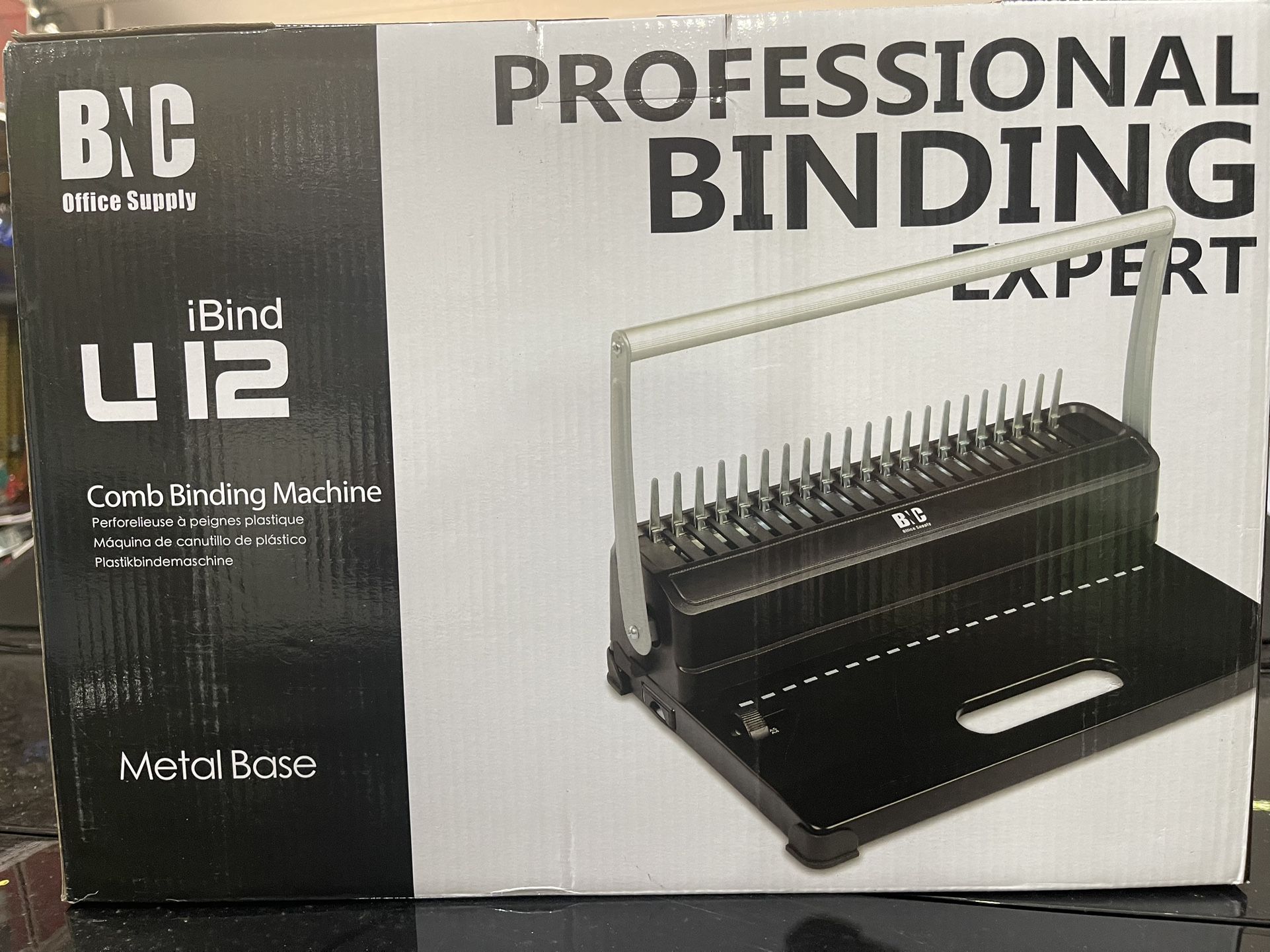 Professional Comb Binding Machine - NEW