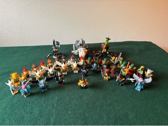 Chima Villain Collection: Sparratus, Scorm, and Braptor
