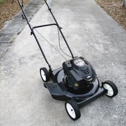 gas Lawn Mower With New Blade Works Great 