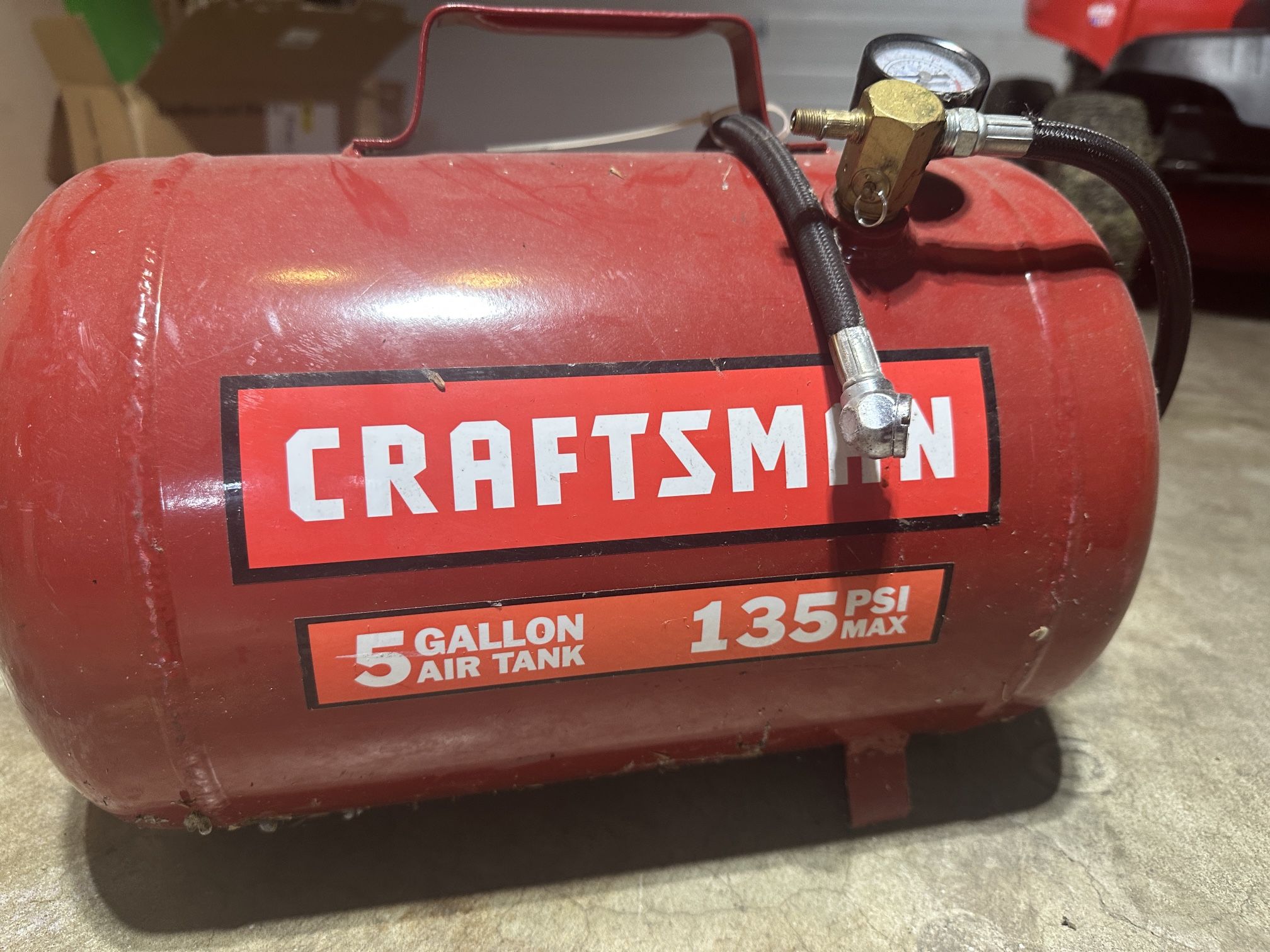 5 Gallons Craftsman Man Air tank